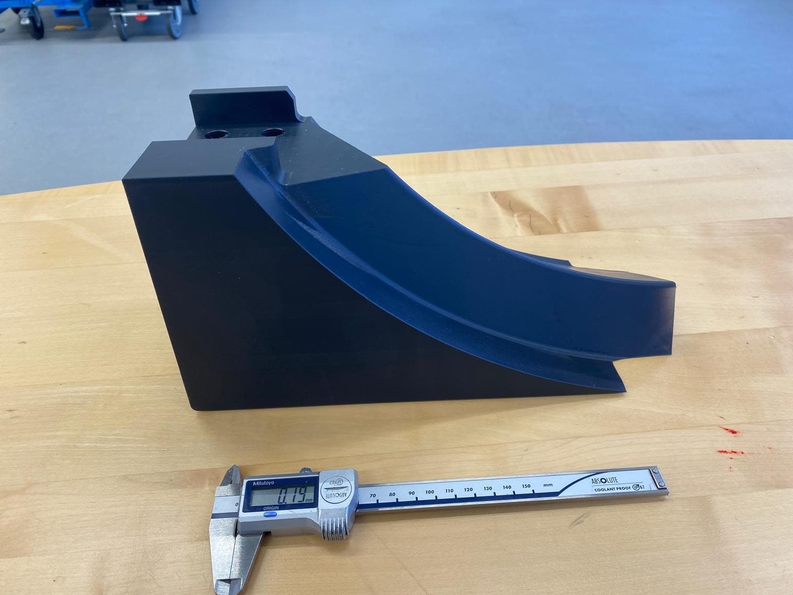 Profilfaltenglätter aus Kunststoff